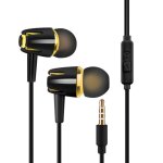 Ecouteurs intra - auriculaires filaires universels, 3. 5mm, rduction du bruit, stro, cordon tress, ...