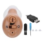 Ecouteurs intra - auriculaires g20, amplificateur de son, rechargeables par usb, volume reglable