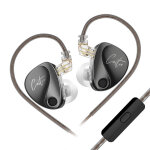 Ecouteurs intra - auriculaires incurv�s kz - castor hifi avec microphone (intra - auriculaires - c�ble ...