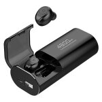 Ecouteurs intra - auriculaires sans fil bluetooth 5. 0 tws, oreillettes st�r�o, avec �tui de charge 4800mah, ...