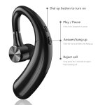 Ecouteurs intra - auriculaires sans fil bluetooth, casque d'�coute st�r�o suspendu, pour sport, course, ...