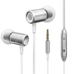 Ecouteurs intra - auriculaires avec transducteurs de 8 mm, conception magntique, alliage d'aluminium, ...