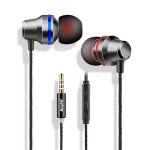 Ecouteurs intra auriculaires tress�s, cordon de c�blage universel, musique, caisson de basses, fil de ...