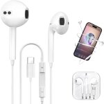 Ecouteur iphone 15, ecouteur usb c, ecouteurs iphone, ecouteurs filaire usb c, casque stro hifi avec ...