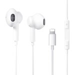 Ecouteurs pour iphone, microphone et contrle du volume headset, extra bass, lsolation sonore, confort ...