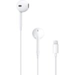 Ecouteurs - compatible iphone 7 / 7 plus - filaire - intra - auriculaire - blanc - musique, vid�os, appels ...