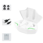 Ecouteurs de jeu sans fil bluetooth tws, 40ms, faible latence, avec micro, audio basse, pour pubg, casque ...