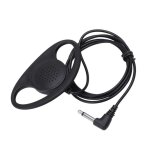 Ecouteurs mono  double canal, casque d'coute, jack 3. 5mm, pour ordinateur portable, skype, voip, icq ...