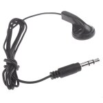 Ecouteurs mono unidirectionnels universels 3, 5 mm ecouteurs intra - auriculaires casque smartphone mp3 ...