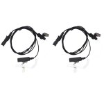 Ecouteurs pour motorola xir p6600, p6620, xpr3300, xpr3500, mtp3250, casque � tube acoustique