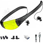 Ecouteur natation, lecteur mp3, memoire 8gb, etanche ipx8, charge magntique et autonomie 20 heures, ...