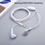 Ecouteurs d'origine samsung s5830 3, 5 mm couteurs intra - auriculaires microphone filaire pour galaxy ...
