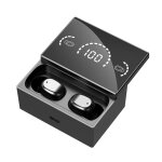 Ecouteurs sans fil � affichage led, oreillettes portables, commande tactile, sport, microphone �tanche, ...
