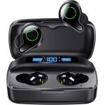 Ecouteurs sans fil, bluetooth 5. 0 intra ecouteur 156h playtime stro oreillette avec mic, ipx7 etanche ...