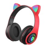 Ecouteurs sans fil bluetooth 5. 0, oreillettes pour enfants, 3. 5mm, avec micro, lumi�re led, suppression ...