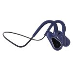 Ecouteurs sans fil bluetooth  conduction osseuse a01, casque  mmoire de 16 go, oreillettes suspendues, ...