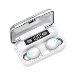 Ecouteurs sans fil bluetooth f9 - 5c tws, oreillettes tactiles intelligentes, rechargeables, avec micro, ...