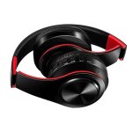Ecouteurs sans fil bluetooth pliables, casque rglable, avec micro, pour tlphone, pc, mp3, tv