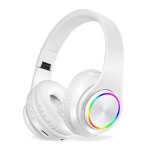 Ecouteurs sans fil bluetooth st�r�o sur l'oreille, support de carte sd, avec micro, pour iphone xiaomi ...