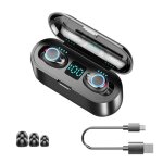 �couteurs sans fil ergonomiques � commande tactile par empreinte digitale, longue dur�e de vie de la ...