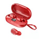 Ecouteurs sans fil led, affichage numrique, empreinte digitale, caisson de basses tactile avec cordon ...