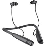 Ecouteurs tour de cou bluetooth 5. 4 sans fil, 80 heures de longue dur�e de vie, casque bluetooth tour ...