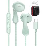 Ecouteurs usb c pour iphone 15 pro max samsung galaxy s24 a34 a54 a53 a33 s23 s21 fe s22 ultra casque ...