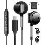 Ecouteur usb c pour iphone 15 pro max samsung s24 s23 s22 ultra a54 a34 ecouteurs filaire usb c casque ...
