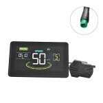 Ecran d'affichage lcd pour vlo lectrique h6c, 24v - 60v, panneau d'affichage pour scooter lectrique, ...
