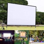 Ecran de cinéma hd pliable portable 4:3, résistant aux plis, pour home camping, cinéma, bureau, électronique ... Ecran de cinéma hd pliable portable 4:3, résistant aux plis, pour home camping, cinéma, bureau, électronique ...