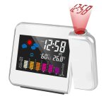 Ecran couleur projection numérique affichage couleur horloge electronique led rotatif projection réveil ... Ecran couleur projection numérique affichage couleur horloge electronique led rotatif projection réveil ...