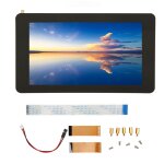 cran tactile lcd dsi de 7 pouces, 5 points tactiles, 800x480, angle de vision de 170 degrs, moniteur ...