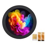 cran tactile rond dsi de 4 pouces, 720x720 ips, 10 points, angle de vision de 170 degrs, pour pi 4b ...
