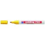Edding 750 paint - marqueur - permanent - jaune - encre pigmente - 2 - 4 mm - pack de 10