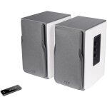 Edifier r1380t blanc - enceintes studio bibliothque actives, tlcommande ir