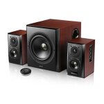 Edifier s350db - enceinte sans fil bluetooth - brun