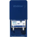 Edision amp - 10 pramplificateur de mt antenne tv tnt 1uhf, 15 - 25db rglable, 107dbmv, 24v, pour ...
