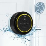 Edkal - petite enceinte bluetooth salle de bain, etanche ipx7, mini bluetooth speaker avec micro et ventouse ...