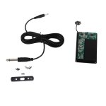 Egaliseur de violon micro d'galisation silencieux de violon avec cble pour parties d'instruments a ...