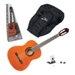 Eko cs10 - pack - pack guitare classique 4 / 4 - naturel