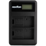 En - el15 double canal lcd usb chargeur pour nikon 1 v1, d500, d600, d610, d7000, d7100, d7200, d750, ...