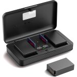 En - el20 (1020ma) ensemble chargeur de batterie multifonction (comprenant deux batteries) compatible ...