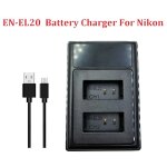 En - el20 chargeur lcd usb double chargeur de batterie pour nikon coolpix p1000 nikon1 j1 j2 j3 / 1 s1 ... En - el20 chargeur lcd usb double chargeur de batterie pour nikon coolpix p1000 nikon1 j1 j2 j3 / 1 s1 ...