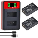 En - el20 en - el20a lot de 2 batteries et chargeur usb led pour appareil photo nikon coolpix p1000, ... En - el20 en - el20a lot de 2 batteries et chargeur usb led pour appareil photo nikon coolpix p1000, ...