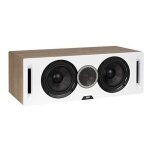 Elac enceinte centrale debut reference c5 centerlautsprecher, weiss / holz