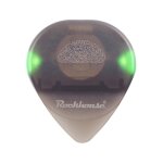 Electric guitar pick with high - sensitivity led light musical instrument glowing plectrum green