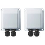 Electro - voice wc - 58dw - blanc - couvercle d�entr�e pour enceinte - paire - ip65 - protection connectique ...