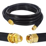 Elev� c�ble sma m�le femelle rg58 / u c�ble d'extension coaxial 3m sma m�le � sma femelle c�ble d'extension ...
