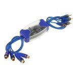 Eliminateur de bruit universel 4 canaux rca isolateur de boucle de masse filtres de bruit pour autoradio ...
