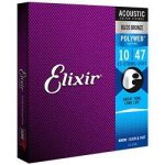 Elixir 11150 polyweb light 10 - 47 / 10 - 27 - jeu 12 cordes guitare acoustique Elixir 11150 polyweb light 10 - 47 / 10 - 27 - jeu 12 cordes guitare acoustique